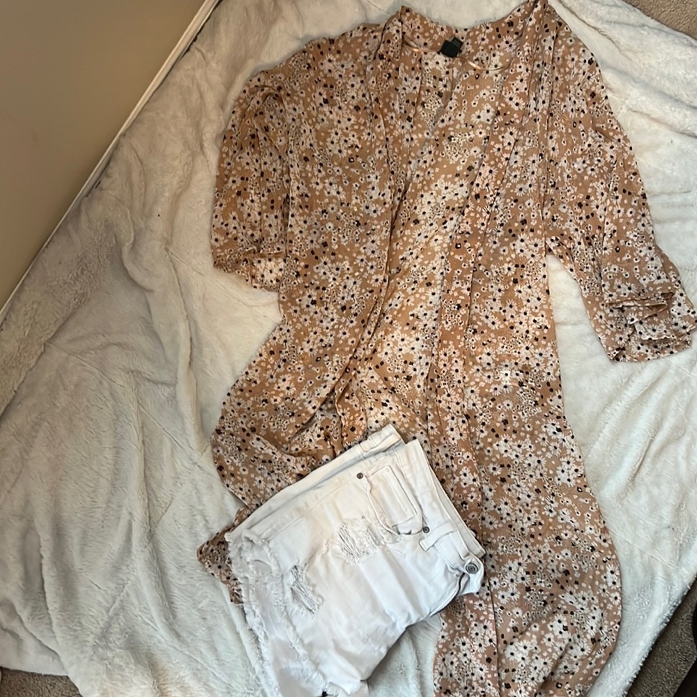 Floral kimono